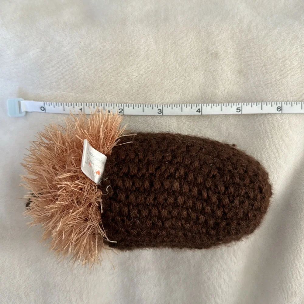 Oomaloo Handmade Crochet Acorn Dog Toy